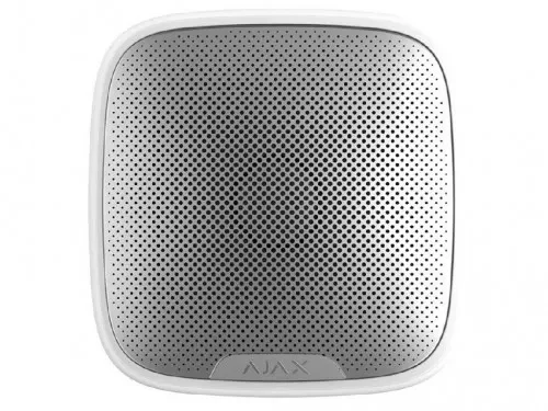 Sirena exterior StreetSiren EU (alba)  AJAX