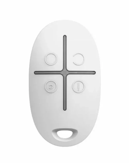 Breloc cu buton de alarma SpaceControl EU (alb)  AJAX