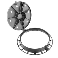 Capac ventilat din fonta D.600 EN-124 D400 42 kg cu gauri (627x785x100 mm) MR TR 3