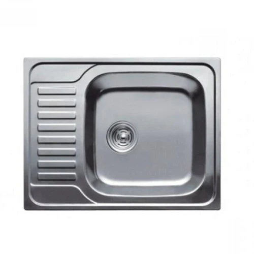 Chiuveta de bucatarie inox 0,8 mm (satin) 58/48 cm dreapta 5848 R