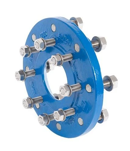 Reductie fonta cu flanse D.200 x 150 (scurt) PN10 L=35 mm (8/8 gauri) series XR  BLUCAST