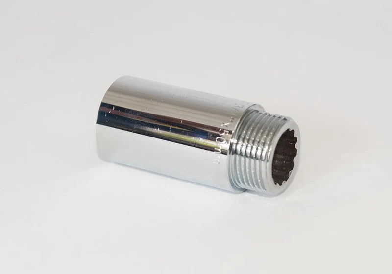 Reductie prelungitor D. 3/4" FE/FI alama nichelata 100 mm 4