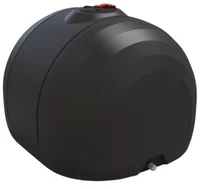 Rezervor apa 6000 L orizontal, oval (negru) KAC fortat (pentru transportarea)