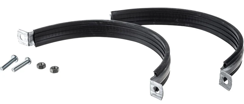Colier metalic pentru teava cu garnitura din cauciuc fara diblu (set) D.400 mm - 16" (395-411 mm) M16 TR 2