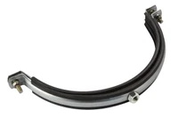 Colier metalic pentru teava cu garnitura din cauciuc fara diblu (set) D.400 mm - 16" (395-411 mm) M16 TR 3