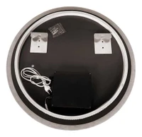 Oglinda pentru baie LED 2700/4000/6000K (rotunda cu janta) 60 x 60 cm IP44  UNIPLAST 5