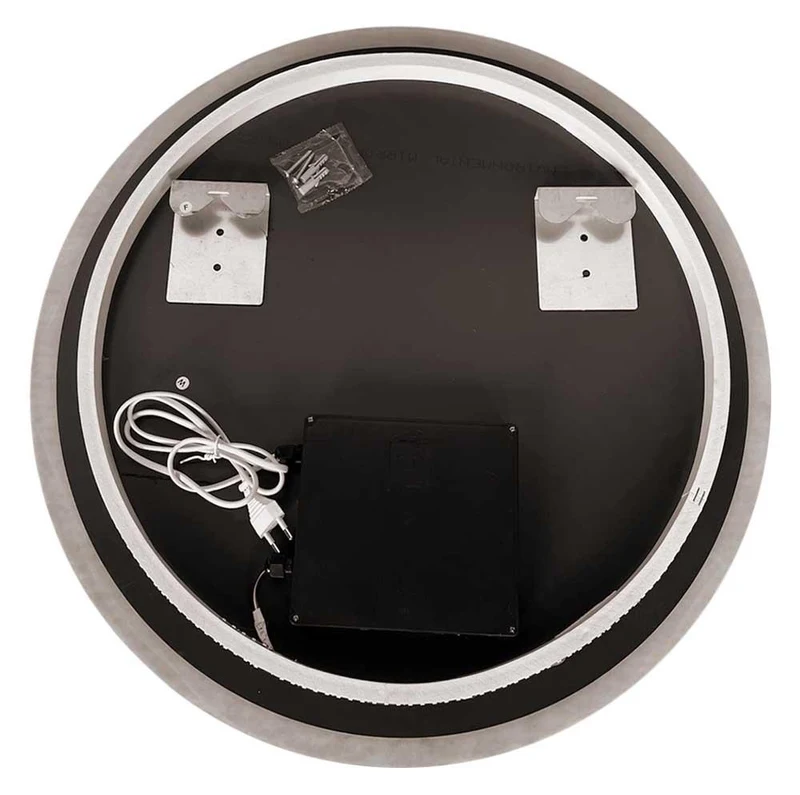Oglinda pentru baie LED 2700/4000/6000K (rotunda cu janta) 60 x 60 cm IP44  UNIPLAST 2