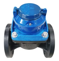 Contor de apa pentru irigare D. 50 TW-P PN10 cu flanse plastic, L=195 mm (4 gauri)  TECNIDRO 2
