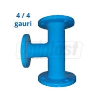 Тройник фланцевый чугунный  D. 50 PN10/16 L=300 мм (4 отверстия)  BLUCAST