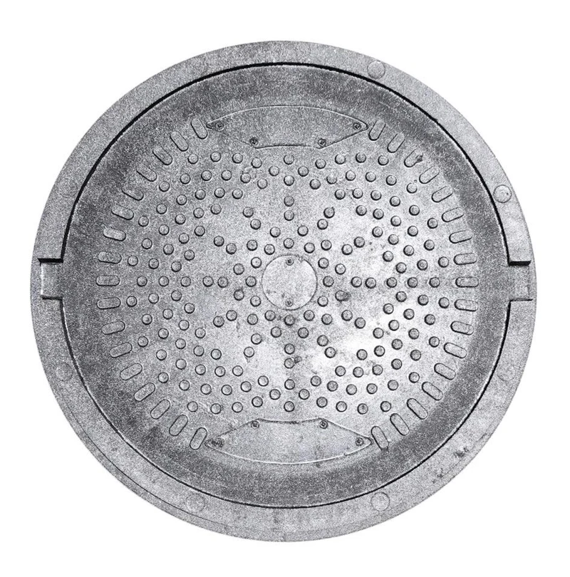 Capac cu rama compozit (nisip+polimer) D.630 (sur-inchis) (pentru gradina) 730x50 mm, 25 kg 3