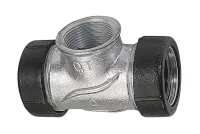 Тройник зажимной чугунный D.  1/2" (19.5-21.8 мм) x 1/2" М  GEBO 3