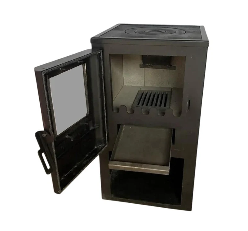 Печь с чугунной варочной плитой 7-9 kW Delta Economic  GARANT/UNIPARK 2