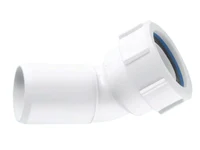 Cot de canalizare cu compresiune PP 45° D. 32 Art. 32D-WH  MCALPINE