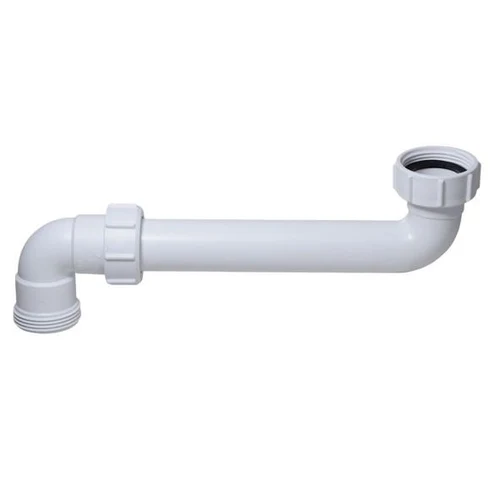 Teava prelungitoare 90° pentru sifon de lavoar cu cot suplimentar 90° D. 1.1/4" x 1.1/4" L=300 mm Art. HC13-32  MCALPINE