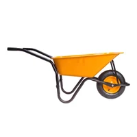 Roaba metalica pentru constructii si gradina (max. 65 L de apă/ 0,142 m³ de nisip)  DINGQI 3