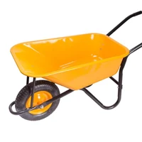 Roaba metalica pentru constructii si gradina (max. 65 L de apă/ 0,142 m³ de nisip)  DINGQI 5