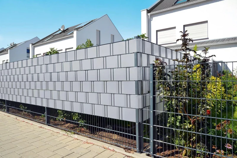 Banda pentru gard 19 cm x 35 m (gri deschis)  CELLFAST 2