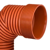 Cot corugata PP SN8 D. 400 (453/458) х 90° 3