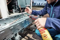 Aparat de lipit profesional SUPER FIRE 4 cu arzator ciclon, 7/16" EU (1500001355)  ROTHENBERGER 4
