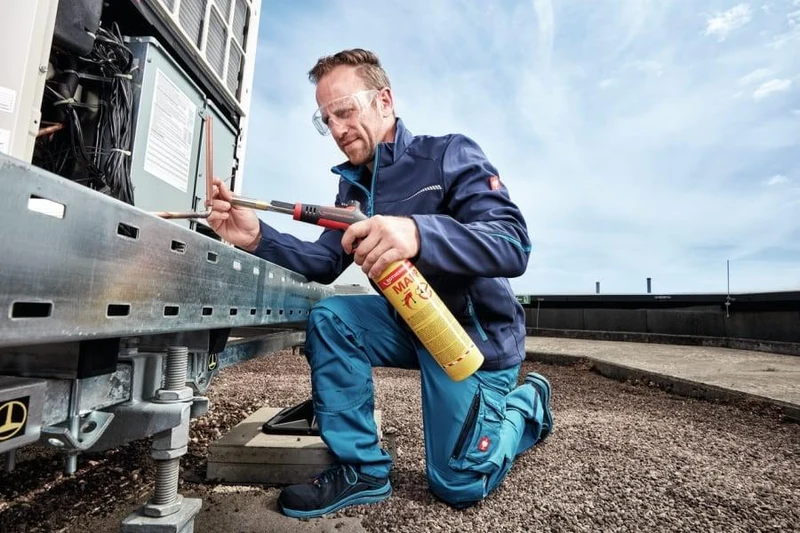 Aparat de lipit profesional SUPER FIRE 4 cu arzator ciclon, 7/16" EU (1500001355)  ROTHENBERGER 5