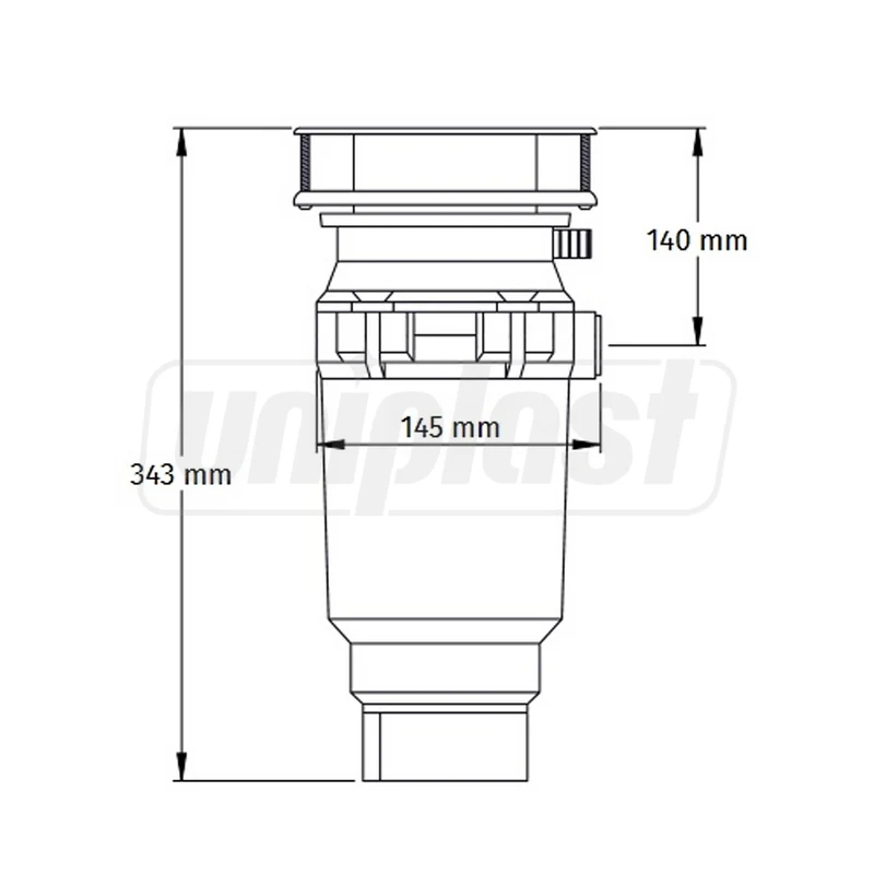 Tocator resturi alimentare Perfect Grind 0.86 L WDU-1ASEU-POL  MCALPINE 2