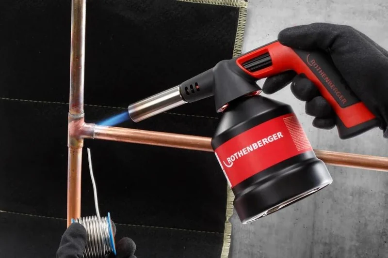 Газовая горелка ROFLAME 4 PIEZO, в коробке, без картриджа (1000002358)  ROTHENBERGER 5