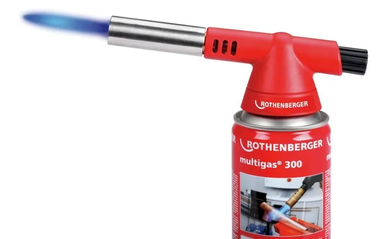 Arzator cu gaz ROFIRE 4 cu cartus Multigas 300 (blister) (1000002359)  ROTHENBERGER 3