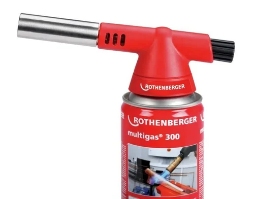 Arzator cu gaz ROFIRE 4 cu cartus Multigas 300 (blister) (1000002359)  ROTHENBERGER