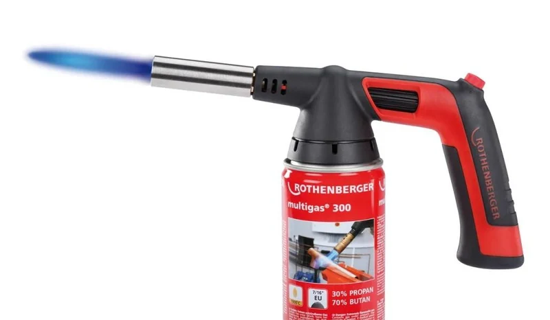 Газовая горелка ROFIRE 4 PIEZO с картриджем Multigas 300 (блистер) (1000002360)  ROTHENBERGER 2