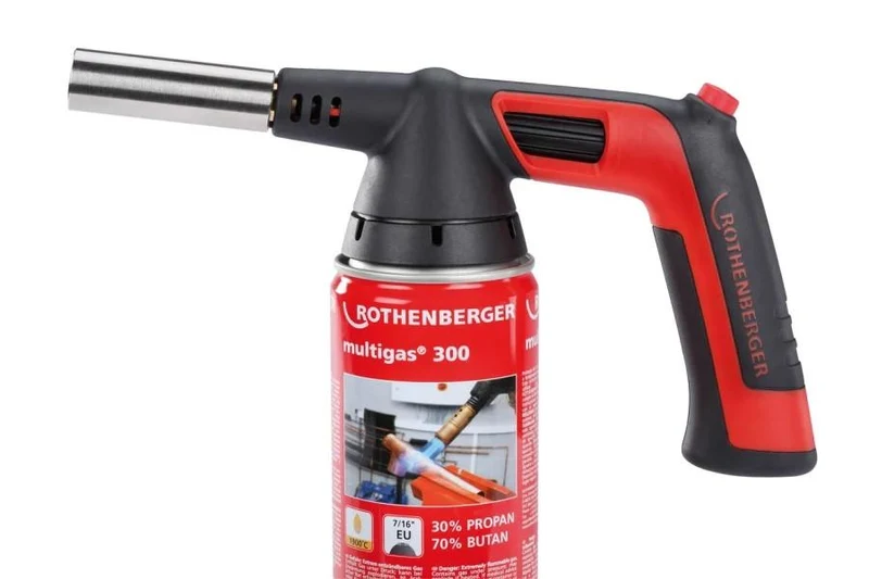 Газовая горелка ROFIRE 4 PIEZO с картриджем Multigas 300 (блистер) (1000002360)  ROTHENBERGER 4