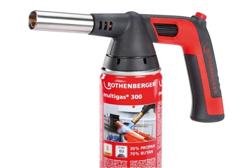 Arzator cu gaz ROFIRE 4 PIEZO cu cartus Multigas 300 (blister) (1000002360)  ROTHENBERGER