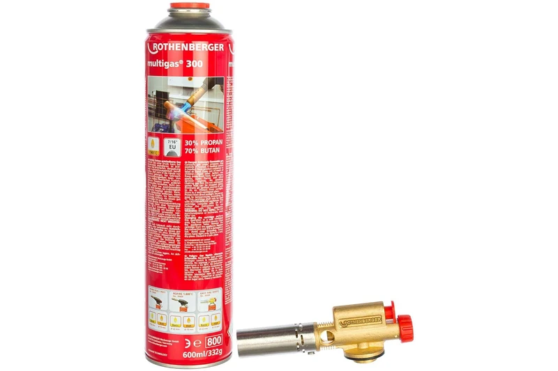 Arzator cu gaz EASY FIRE cu cartus Multigas 300 (35553)  ROTHENBERGER 2