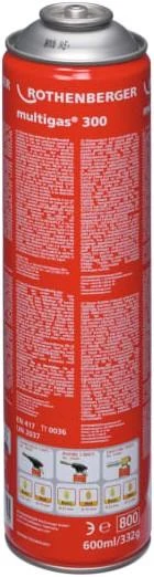 Cartus de gaz Multigas 300 (600 ml) (035510-B)  ROTHENBERGER