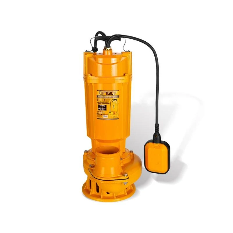 Pompa submersibila pentru fecale cu tocator H=6 m 1.5 kW  DINGQI 2