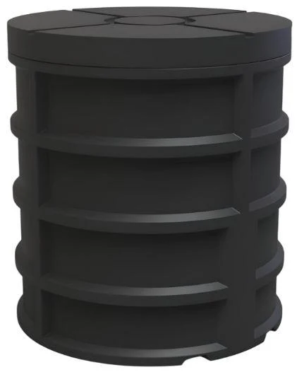 Camin PE Apometru D. 810  H=800 mm P (V=340 L) cu capac (neechipat) EP (UA)