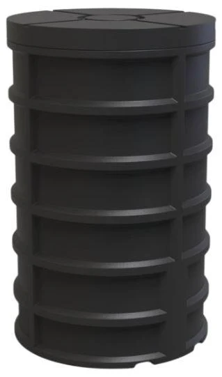 Camin PE Apometru D. 810 H=1200 mm P (V=530 L) cu capac (neechipat) EP (UA)