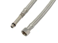 Иглы для смесителя гибкие REMER L=0.5 м - M 10x1x3/8"F (длинная) Art.108LP38F50