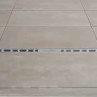 Rigola plastic (HDPE) cu grila ClipSlot10 H10 100x70x1000 mm A15 EN1433 (D.110)  MUFLESYSTEM 5