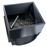 Соединение 4-х стороннее Clipslot10 100/70 мм A15  MUFLESYSTEM 2