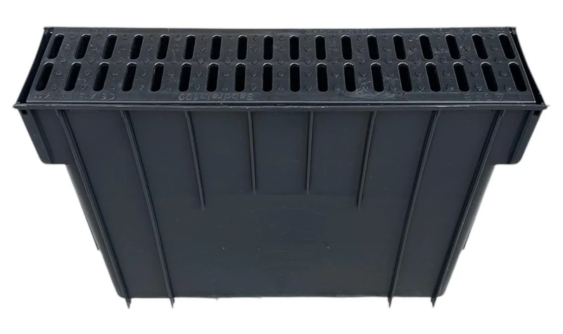 Canal canalizare PP  500x400x100 mm cu grila din PP  SAB 2