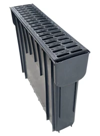 Canal canalizare PP  500x400x100 mm cu grila din PP  SAB 3