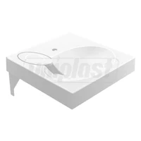 Умывальник над стиральной машиной Paola Liguria 600 с кронштейнами 4