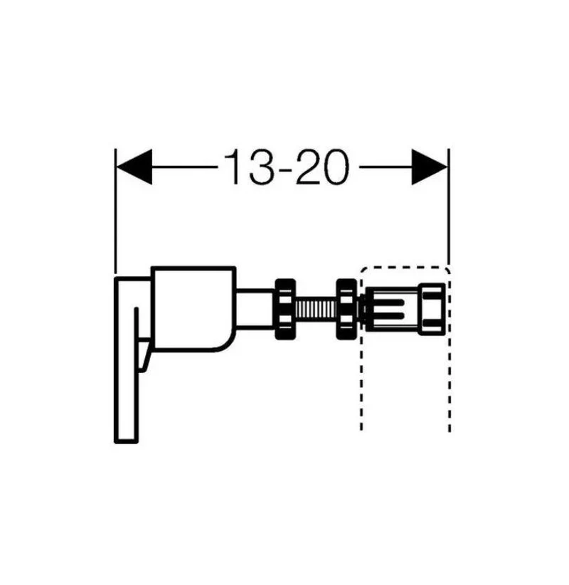 Комплект креплений для инсталяций  Duofix DE  (2 шт.) GEBERIT 2