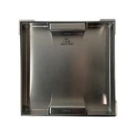 Capac pentru camin de vizitare inox patrat 500x500x25 mm A15 (invizibil) 2