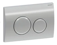 Кнопка смыва двойная  DELTA  20 (хром)  GEBERIT