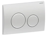 Кнопка смыва двойная  DELTA  20 (хром матовый)  GEBERIT