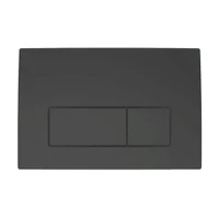 Кнопка смыва двойная  DELTA  50 (черный)  GEBERIT