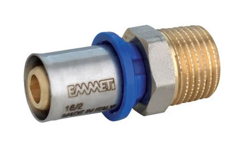 Adaptor cu piulita press D. 20 x 1/2" FI  APE