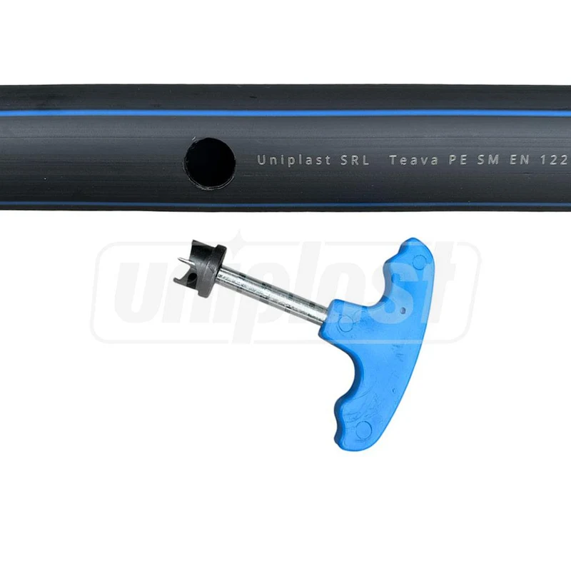 Perforator de conductă PE D. 18 mm ( pentru inelul de etanșare transparent)  MTS 3