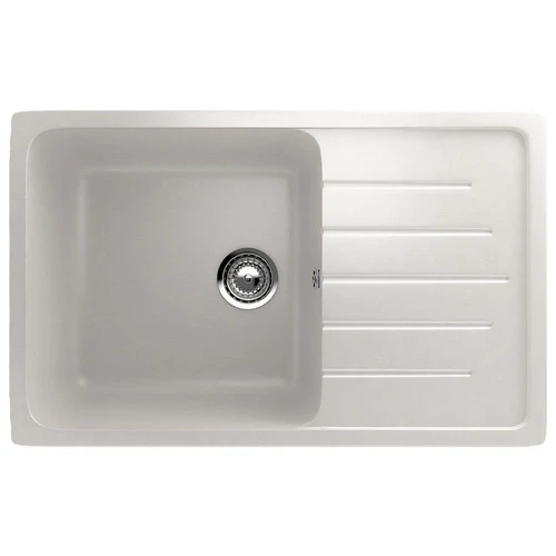 Chiuveta de bucatarie  din granit  75 x 50 x 20 cm  (alb)  U-400-331 ULGRAN